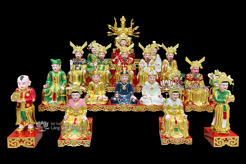 Tượng Thờ Mẫu - Tam Tứ Phủ